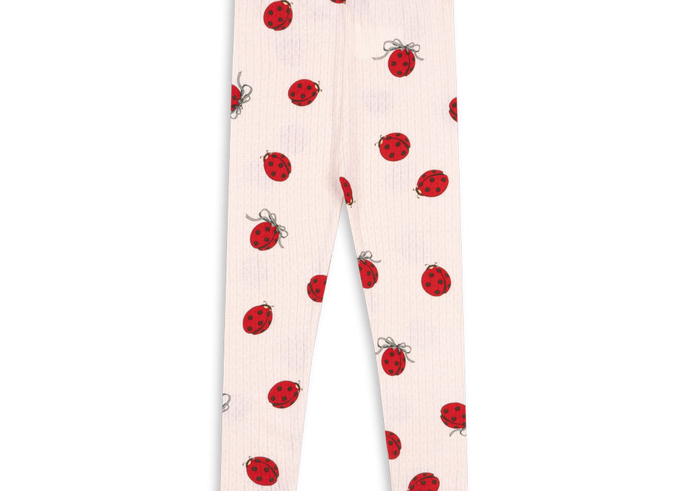Konges Sløjd A/S Pantalon - Jersey ladybug