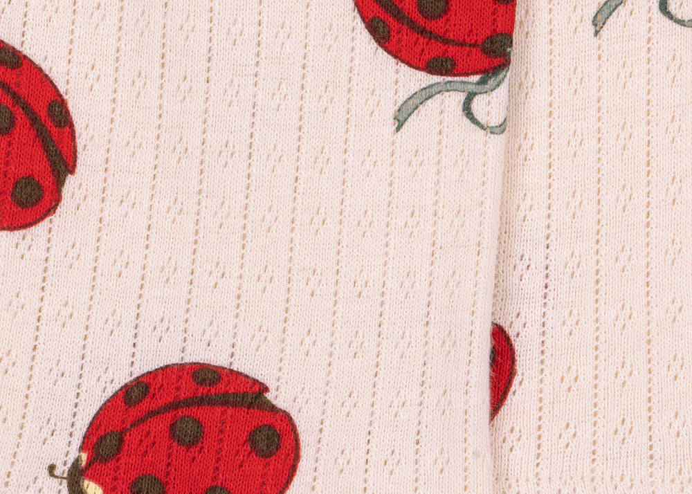 Konges Sløjd A/S Pantalon - Jersey ladybug