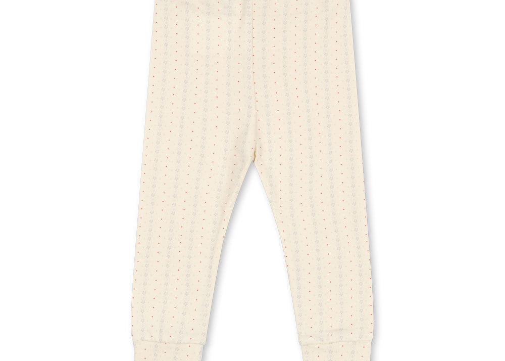 Konges Sløjd A/S Pantalon - Jersey fete de fleur