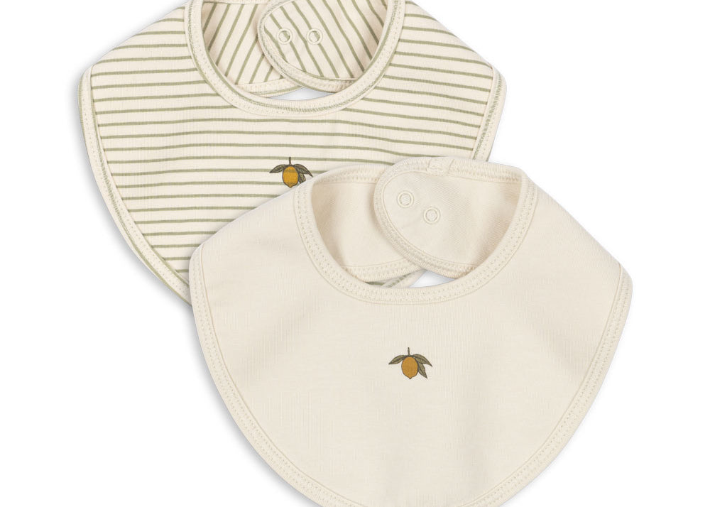 Konges Sløjd A/S Bandana bavoirs tea stripe