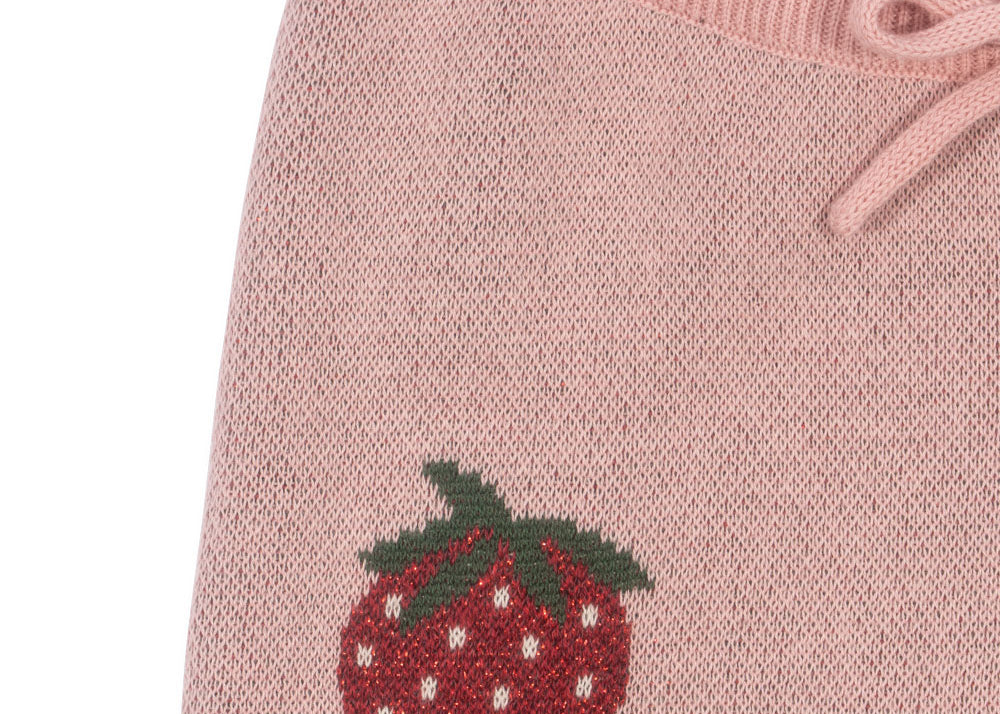Konges Sløjd A/S Pantalons - Tricot strawberry