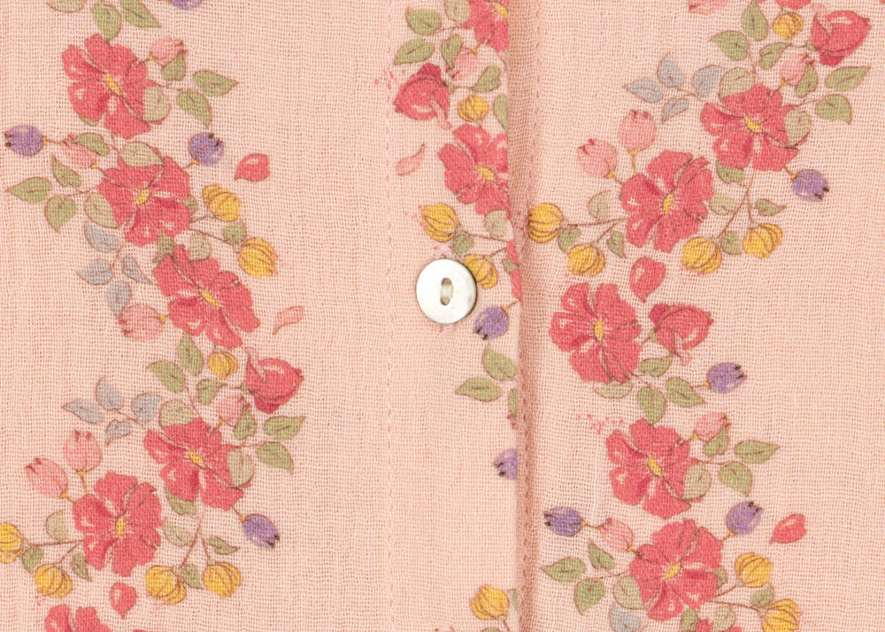 Konges Sløjd A/S Grenouillères et Jumpsuits - Tissé floria pink