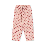 Konges Sløjd A/S Pantalon - Tissé amour rouge