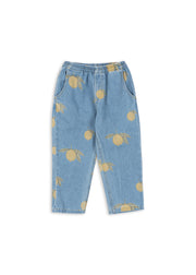 Konges Sløjd A/S Pantalon - Tissé lemon denim