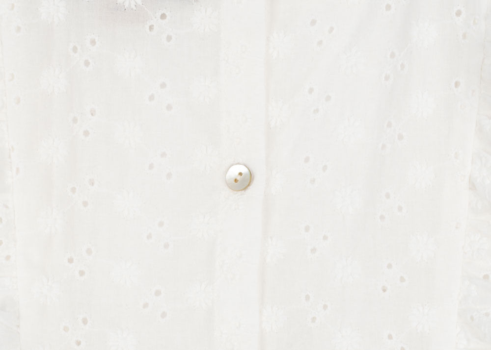 Konges Sløjd A/S WOVEN DRESSES optic white