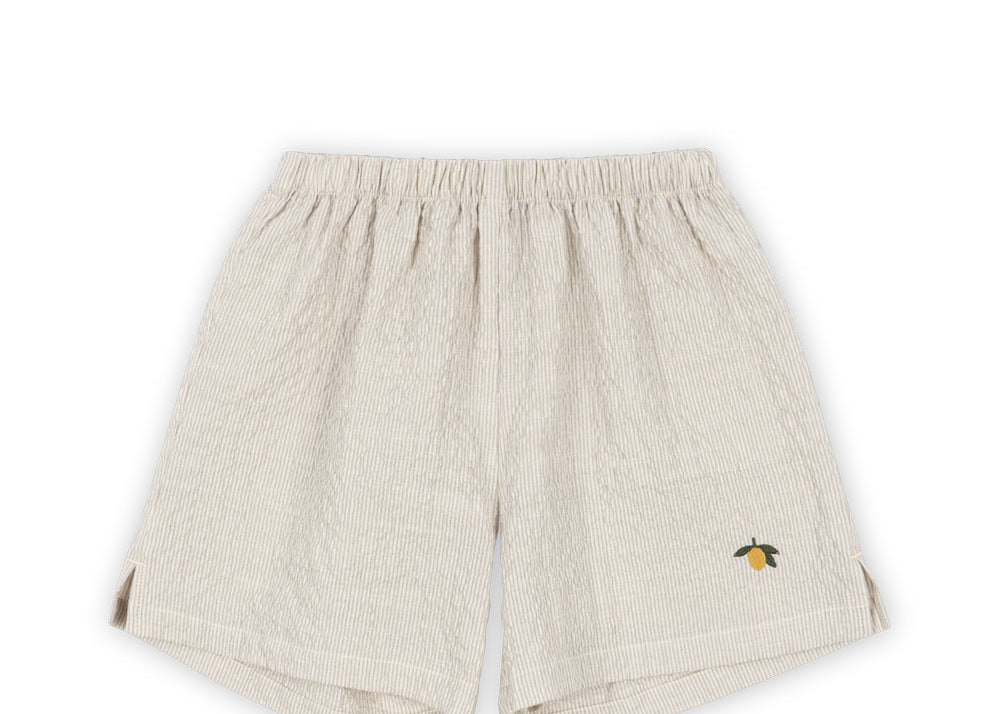 Konges Sløjd A/S Shorts et culottes bouffantes - Tissé quarry stripe