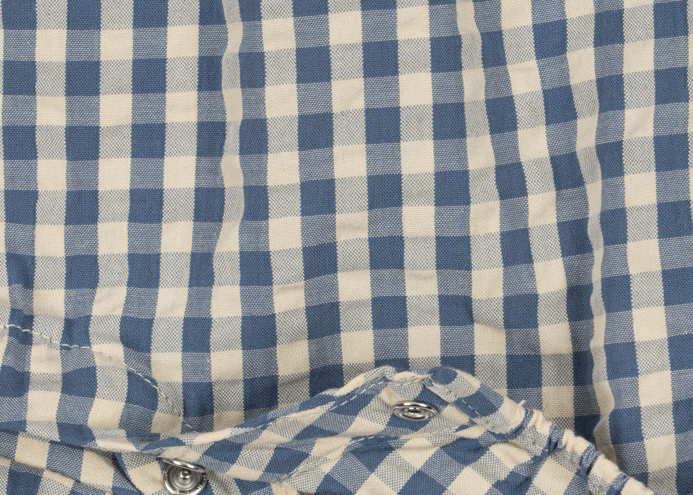 Konges Sløjd A/S Grenouillères et Jumpsuits - Tissé captains blue check