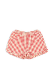 Konges Sløjd A/S Shorts et culottes bouffantes - Tissé flamingo plume check