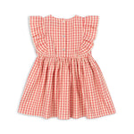 Konges Sløjd A/S WOVEN DRESSES flamingo plume check