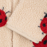 Konges Sløjd A/S Grenouillères avec capuche ladybug sand