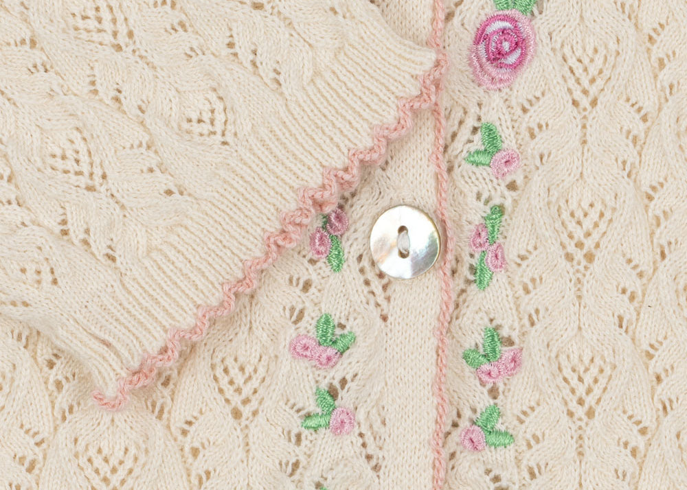 Konges Sløjd A/S Cardigans - Tricot cream off white