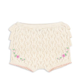Konges Sløjd A/S Shorts et culottes bouffantes - Tricot cream off white