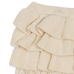 Konges Sløjd A/S Shorts et culottes bouffantes - Tricot cream off white