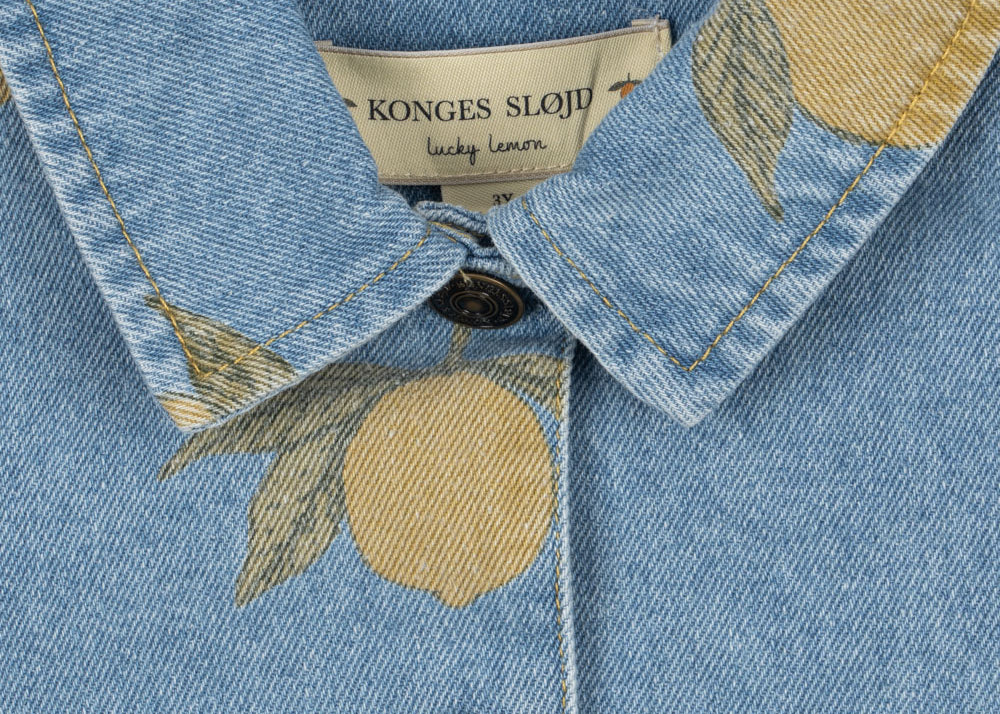 Konges Sløjd A/S Chemisiers - Tissé lemon denim