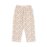 Konges Sløjd A/S Pantalon - Jersey coeur coloré