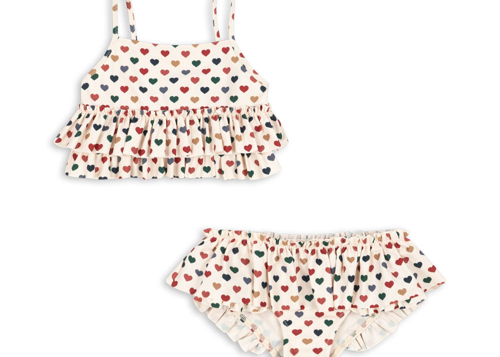 Konges Sløjd A/S Maillots de bain 2 pièces coeur coloré