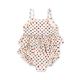 Konges Sløjd A/S Maillots de bain 1 pièce coeur coloré