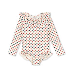 Konges Sløjd A/S Maillots de bain 1 pièce coeur coloré
