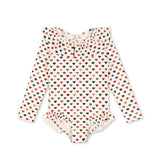 Konges Sløjd A/S Maillots de bain 1 pièce coeur coloré