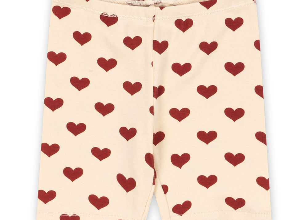 Konges Sløjd A/S Shorts et culottes bouffantes - jersey amour rouge