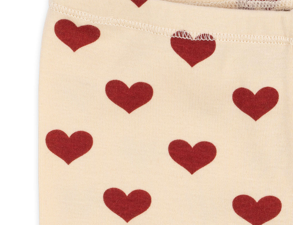 Konges Sløjd A/S JERSEY SHORTS & BLOOMERS amour rouge