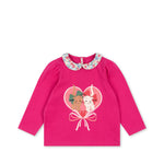 Konges Sløjd A/S Chemisiers - jersey viva magenta