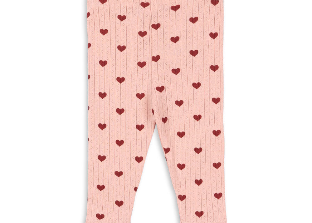 Konges Sløjd A/S Pantalon - Jersey amour rouge