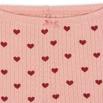 Konges Sløjd A/S Pantalon - Jersey amour rouge