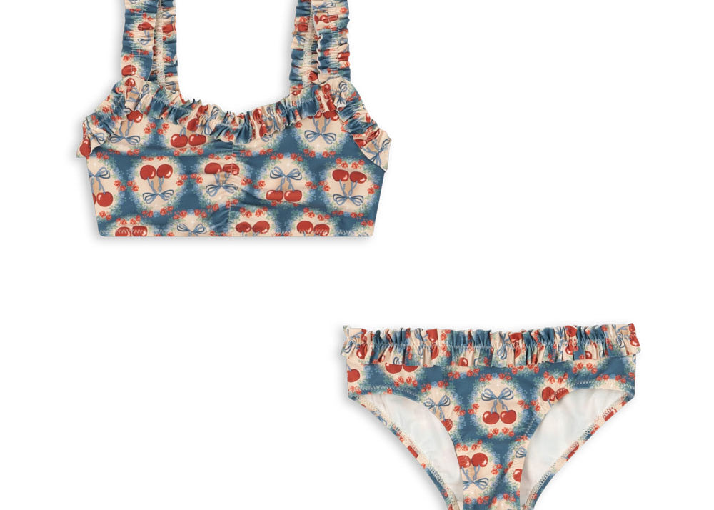 Konges Sløjd A/S Maillots de bain 2 pièces cherry bow blue