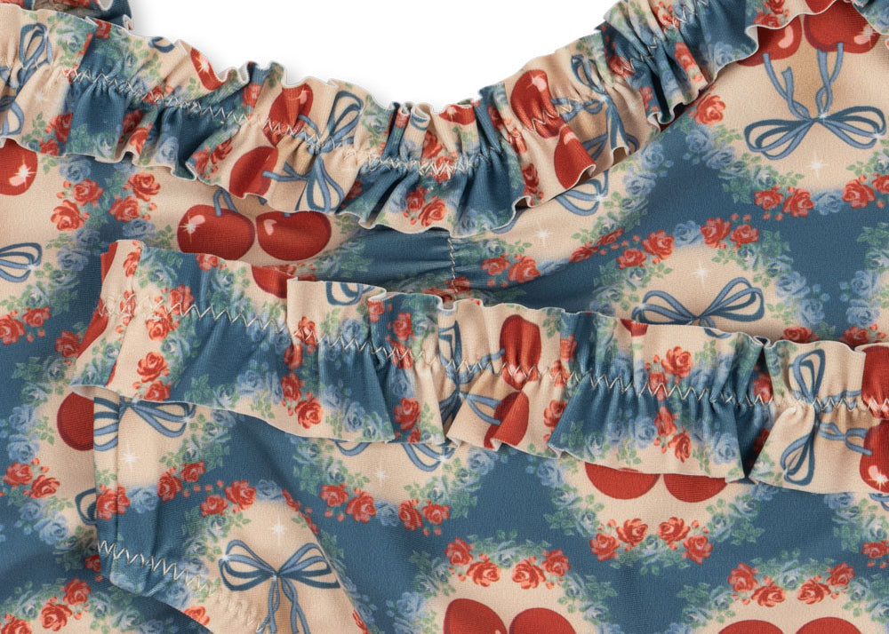Konges Sløjd A/S Maillots de bain 2 pièces cherry bow blue