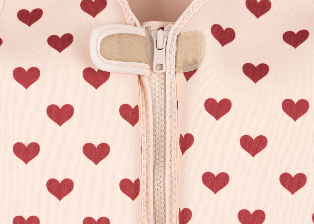 Konges Sløjd A/S Ceinture de natation amour rouge