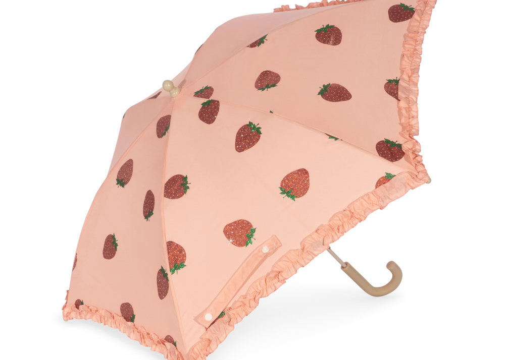 Konges Sløjd A/S Parapluie strawberry glitter