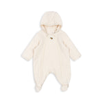 Konges Sløjd A/S Grenouillères avec capuche antique white