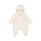Konges Sløjd A/S Grenouillères avec capuche antique white
