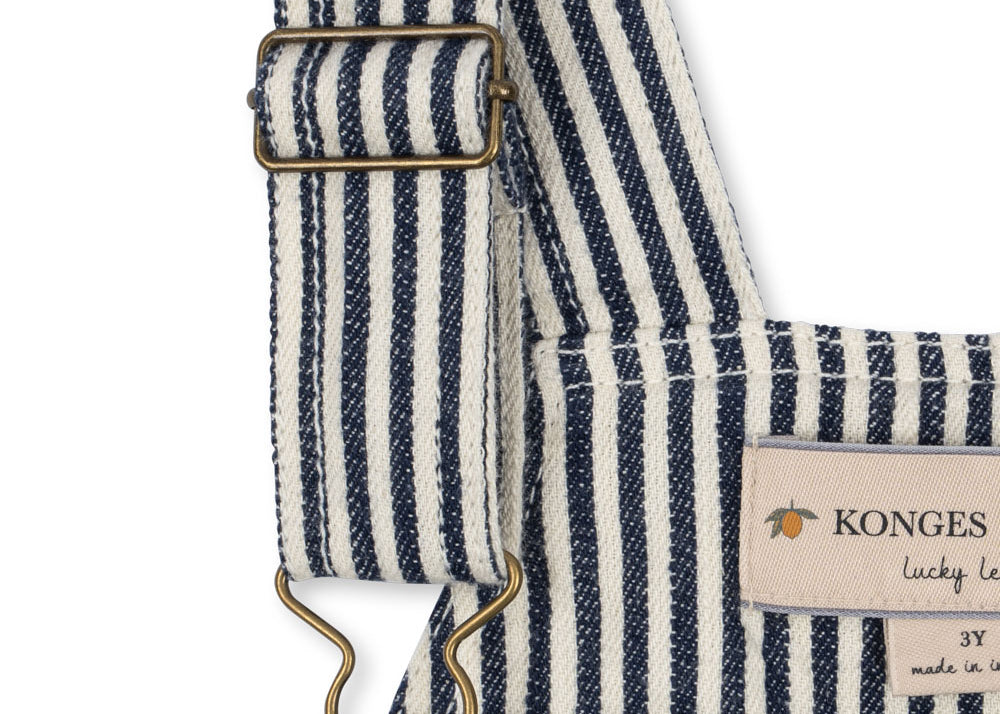 Konges Sløjd A/S Grenouillères et Jumpsuits - Tissé naval stripe