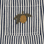 Konges Sløjd A/S Grenouillères et Jumpsuits - Tissé naval stripe
