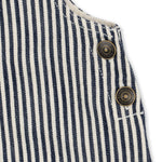 Konges Sløjd A/S Grenouillères et Jumpsuits - Tissé naval stripe