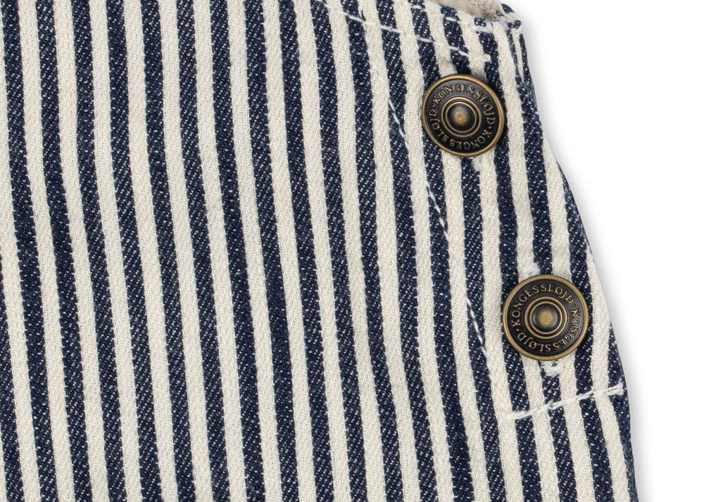 Konges Sløjd A/S Grenouillères et Jumpsuits - Tissé naval stripe