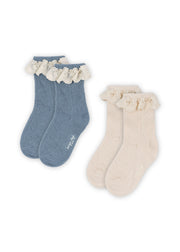 Konges Sløjd A/S Chaussettes blue mix