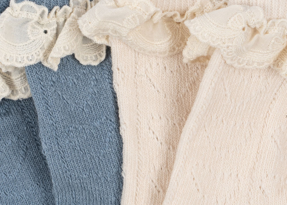 Konges Sløjd A/S Chaussettes blue mix