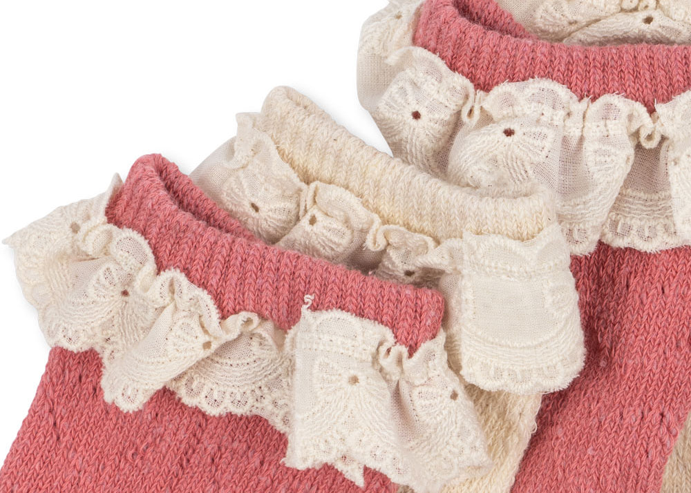 Konges Sløjd A/S Chaussettes pink mix