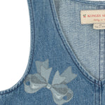 Konges Sløjd A/S WOVEN DRESSES bella bow blu