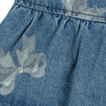 Konges Sløjd A/S WOVEN DRESSES bella bow blu