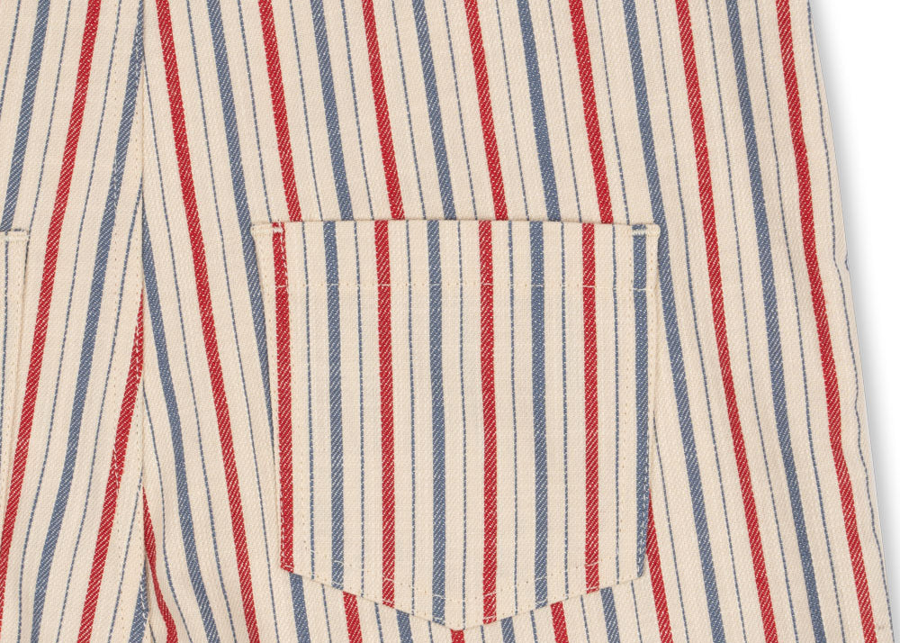 Konges Sløjd A/S Grenouillères et Jumpsuits - Tissé antique stripe