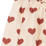 Konges Sløjd A/S Shorts et culottes bouffantes - Tissé amour rouge