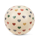 Konges Sløjd A/S ballon de plage bon coeur coloré