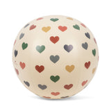 Konges Sløjd A/S ballon de plage bon coeur coloré