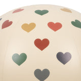 Konges Sløjd A/S ballon de plage bon coeur coloré