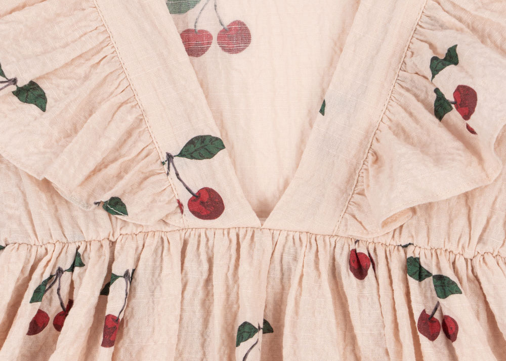 Konges Sløjd A/S WOVEN DRESSES ma grande cerise pink