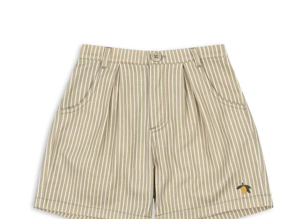 Konges Sløjd A/S Shorts et culottes bouffantes - Tissé tea stripe